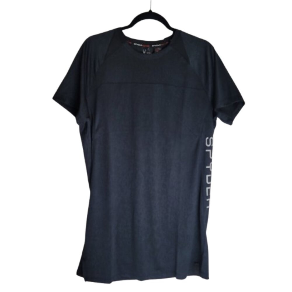 Spyder Active Performance Training Shirt Large Bl… - image 3